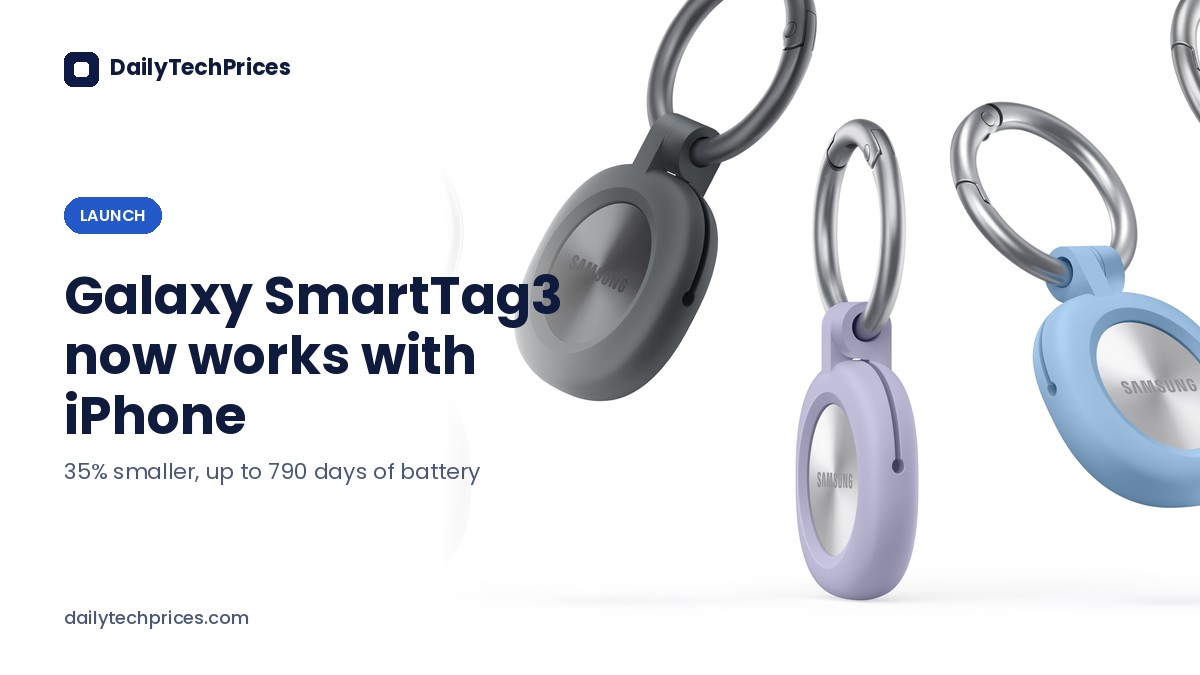 Samsung Galaxy SmartTag3 Is Here, and It Finally Works With iPhone