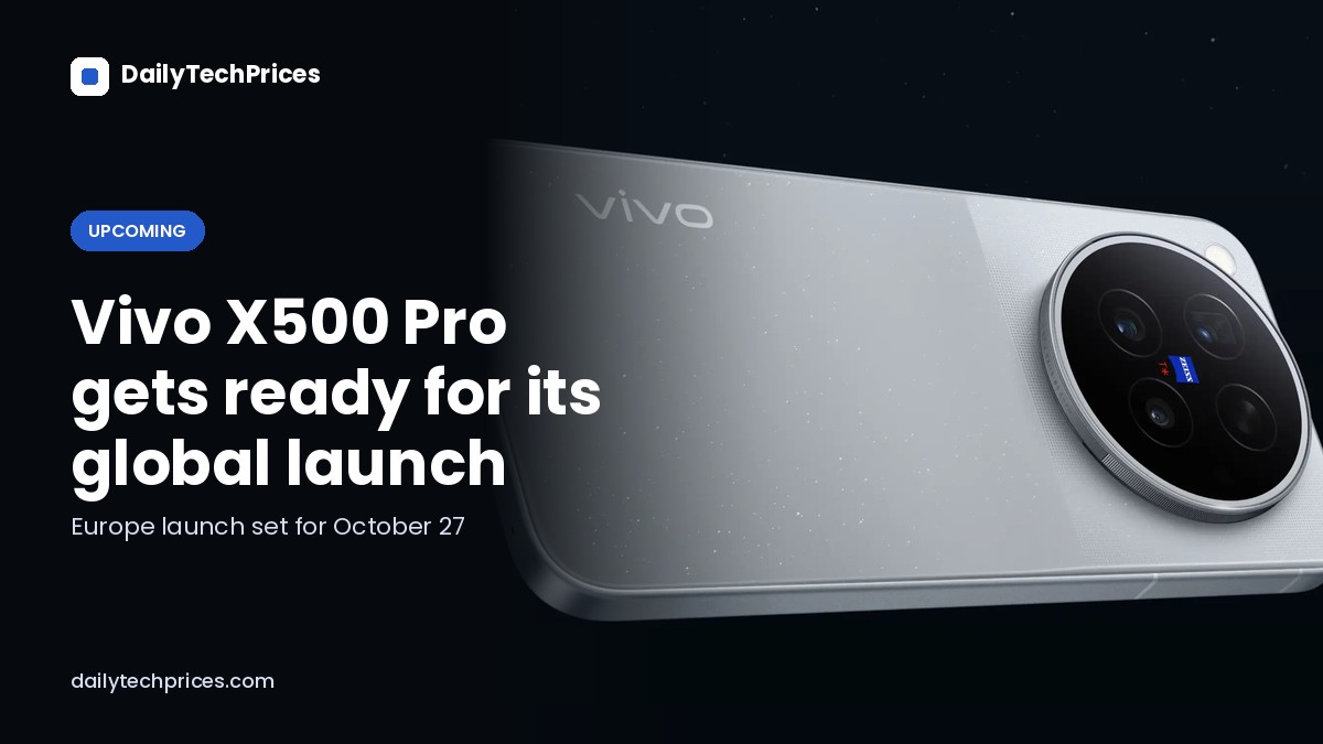 Vivo X500 Pro Gets Certified in Thailand Ahead of Its Global Launch
